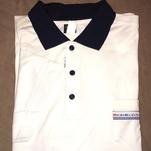 NWOT Paul & Shark white polo shirt 5XL